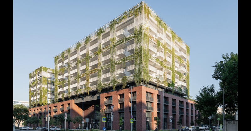 Nem a szigorúan mérlegre tett ár-érték-terület arány uralja ezt a ferencvárosi lakóparkot