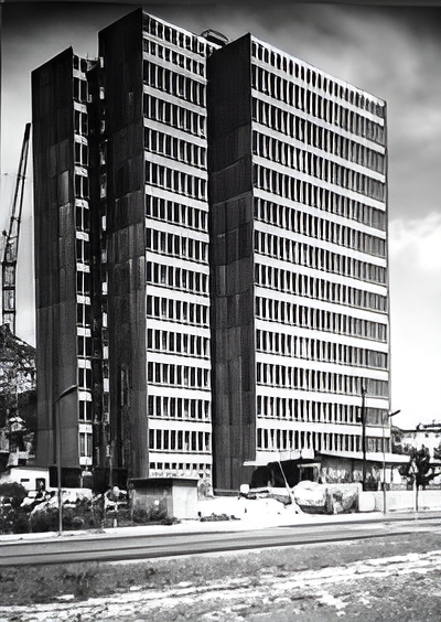 Kép forrása: Modern Ipari Építészetért Alapítvány, IPARTERV 19-es számú albumának képei, MTA KH-13635