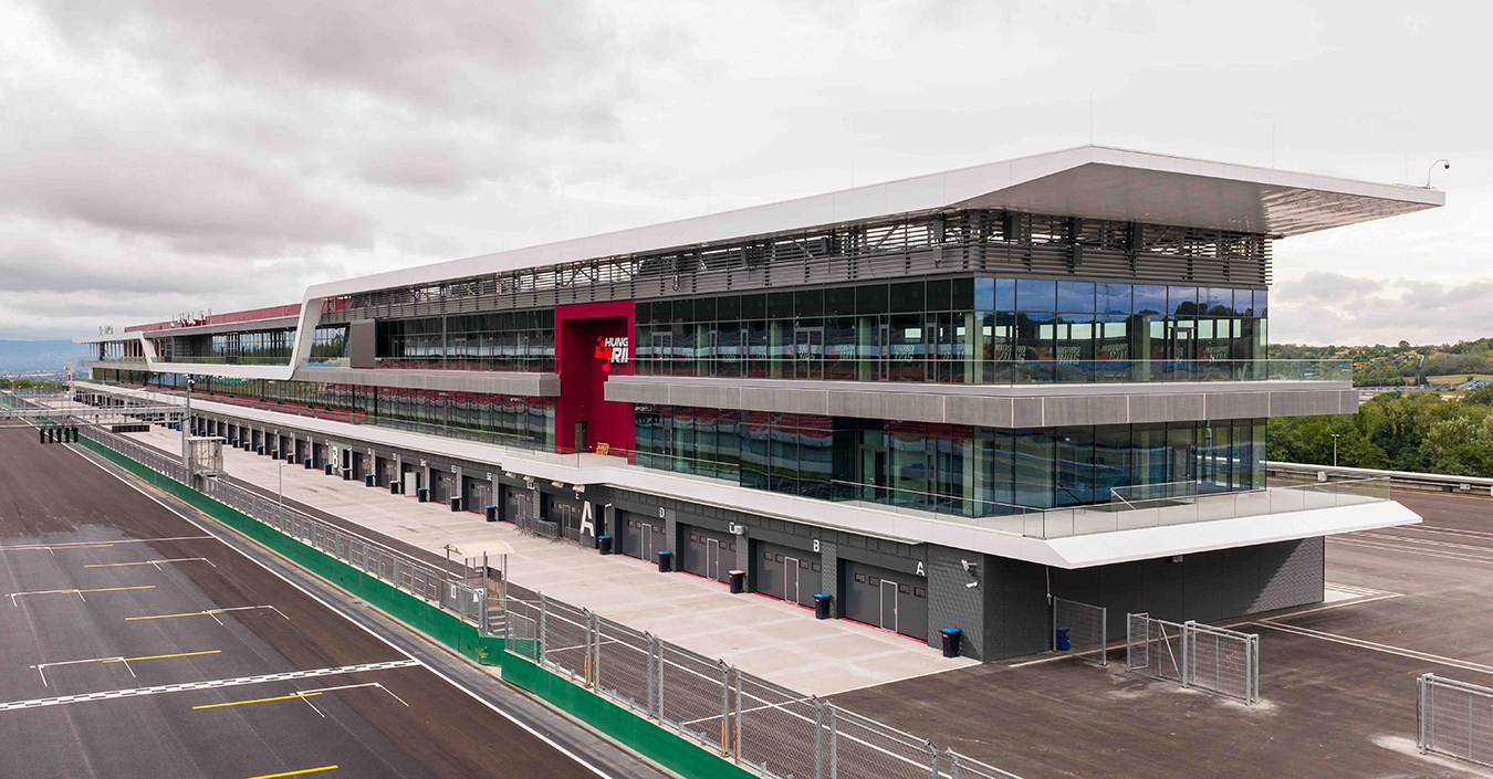 Arany díjat nyert a Hungaroring az IADA Nemzetközi Építészeti és Design Díjon