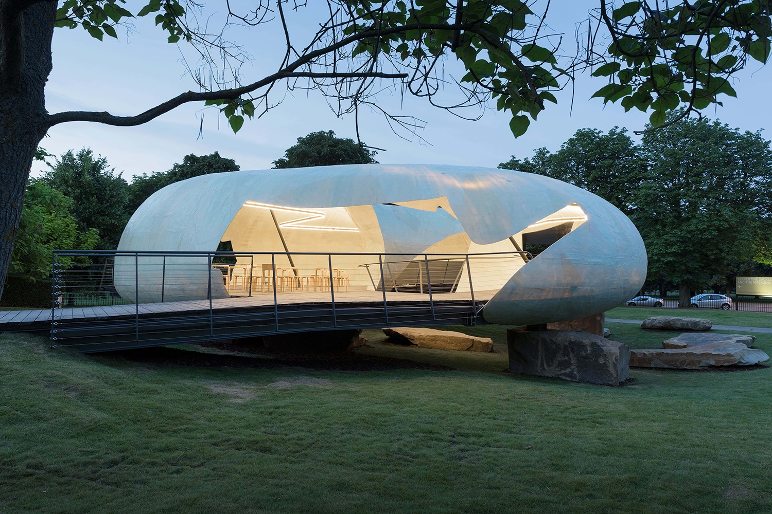 Serpentine Gallery Pavilion (Fotó: Iwan Baan)